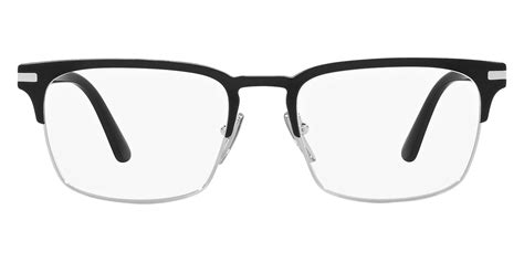 prada pr 58zv|Prada PR 58ZV 1AB1O1 55 Black Eyeglasses .